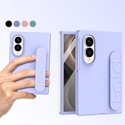 Elastic Wrist Grip Back Cover Phone Case - For Samsung Galaxy Z Fold7 / Fold6 / Fold8