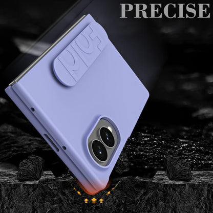 Elastic Wrist Grip Back Cover Phone Case - For Samsung Galaxy Z Fold7 / Fold6 / Fold8