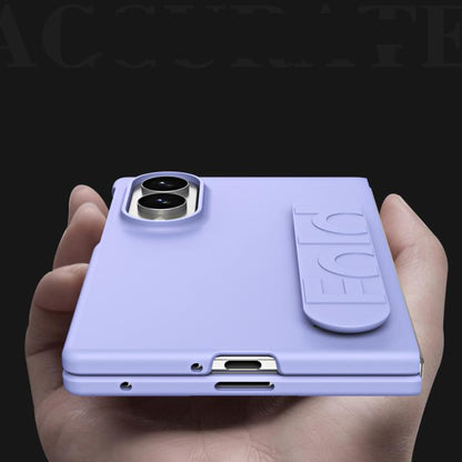 Elastic Wrist Grip Back Cover Phone Case - For Samsung Galaxy Z Fold7 / Fold6 / Fold8