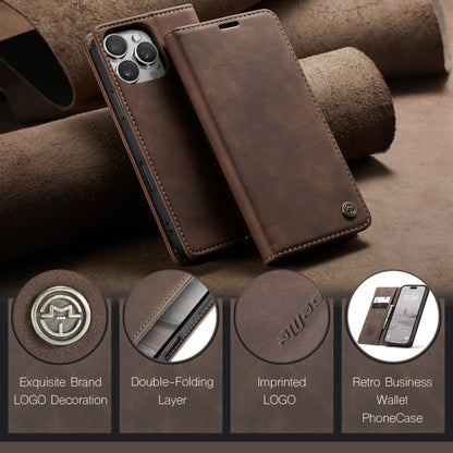 CaseMe Multifunctional Horizontal Flip PU Leather Case - For iPhone 16 Series