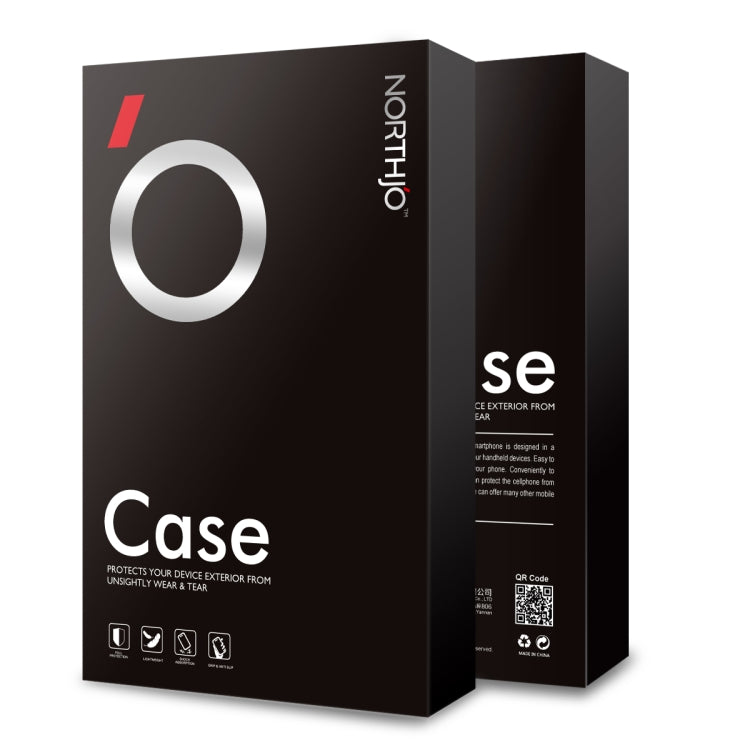 NORTHJO Clear TPU Case with Tempered Glass Screen Protector - For Samsung Galaxy S25 Series / S24 Series