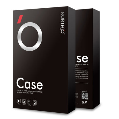 NORTHJO Clear TPU Case with Tempered Glass Screen Protector - For Samsung Galaxy S25 Series / S24 Series