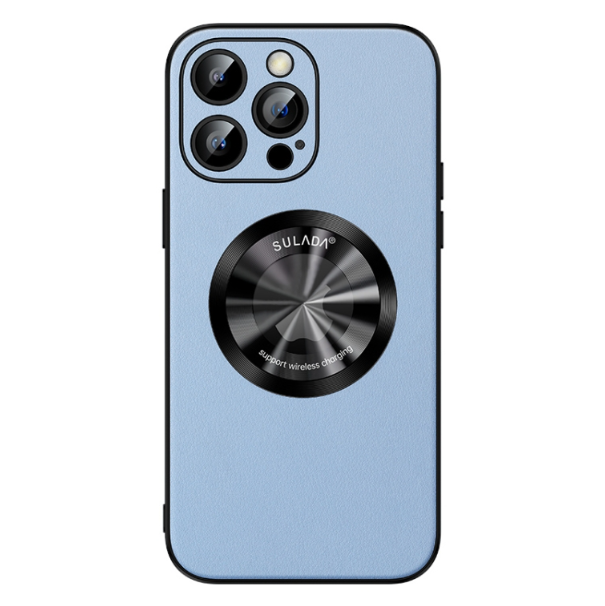 Sulada Zhenpi Series Leather MagSafe Magnetic Phone Case - For iPhone 14 Pro Max - mosaccessories