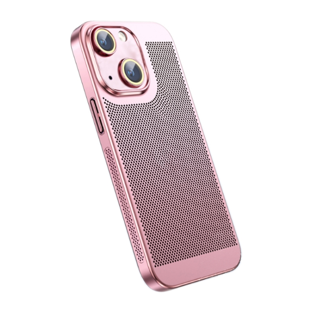 Ice Sense Heat Dissipation Electroplating PC Phone Case - For iPhone 14 - mosaccessories