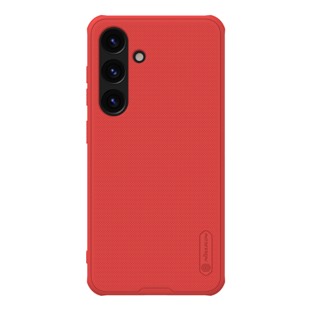 Nillkin Frosted Shield Pro PC + TPU Red Phone Case - For Samsung Galaxy S24 / S24 Plus - MosAccessories.co.uk