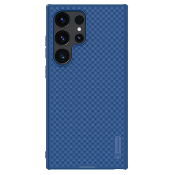 Nillkin Frosted Shield Pro PC + TPU Blue Phone Case - For Samsung Galaxy S24 Ultra - MosAccessories.co.uk