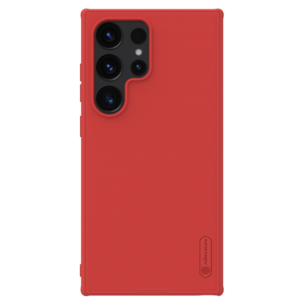 Nillkin Frosted Shield Pro PC + TPU Red Phone Case - For Samsung Galaxy S24 Ultra - MosAccessories.co.uk