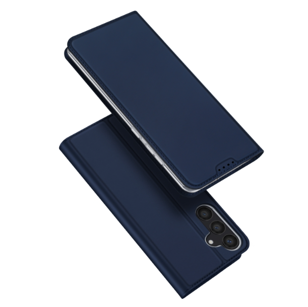 Dux Ducis Skin Pro Series Flip Leather Blue Phone Case - For Samsung Galaxy S24 / S24+ - MosAccessories.co.uk