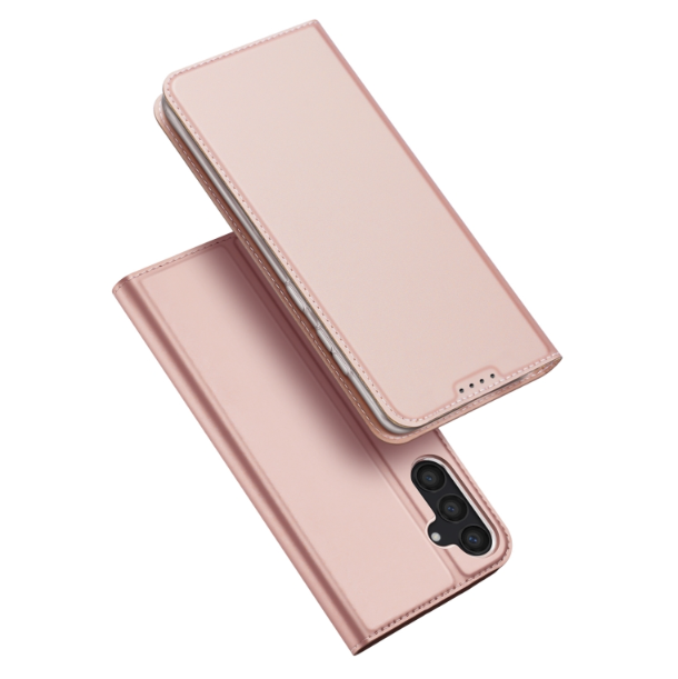 Dux Ducis Skin Pro Series Flip Leather Rose Gold Phone Case - For Samsung Galaxy S24 / S24+ - MosAccessories.co.uk