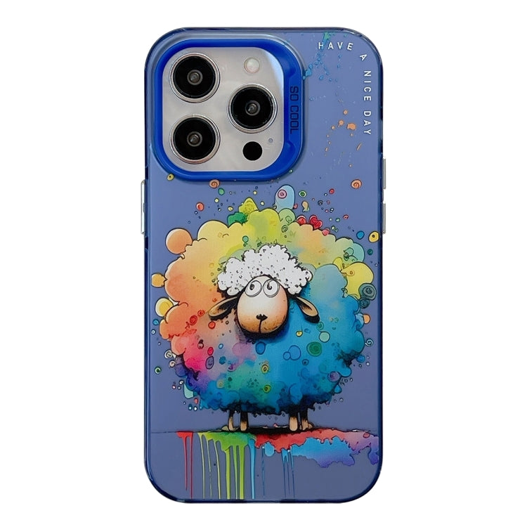 Animal Pattern Oil Painting Series PC + TPU Phone Case for iPhone 12 / 12 Pro / 12 Pro Max - Mos Accessories