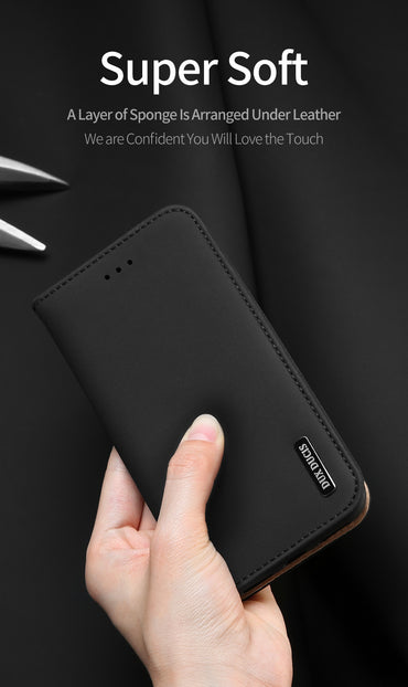 Dux Ducis Wish Series Wallet Black Case - For Samsung Galaxy S20+ (Plus) - mosaccessories