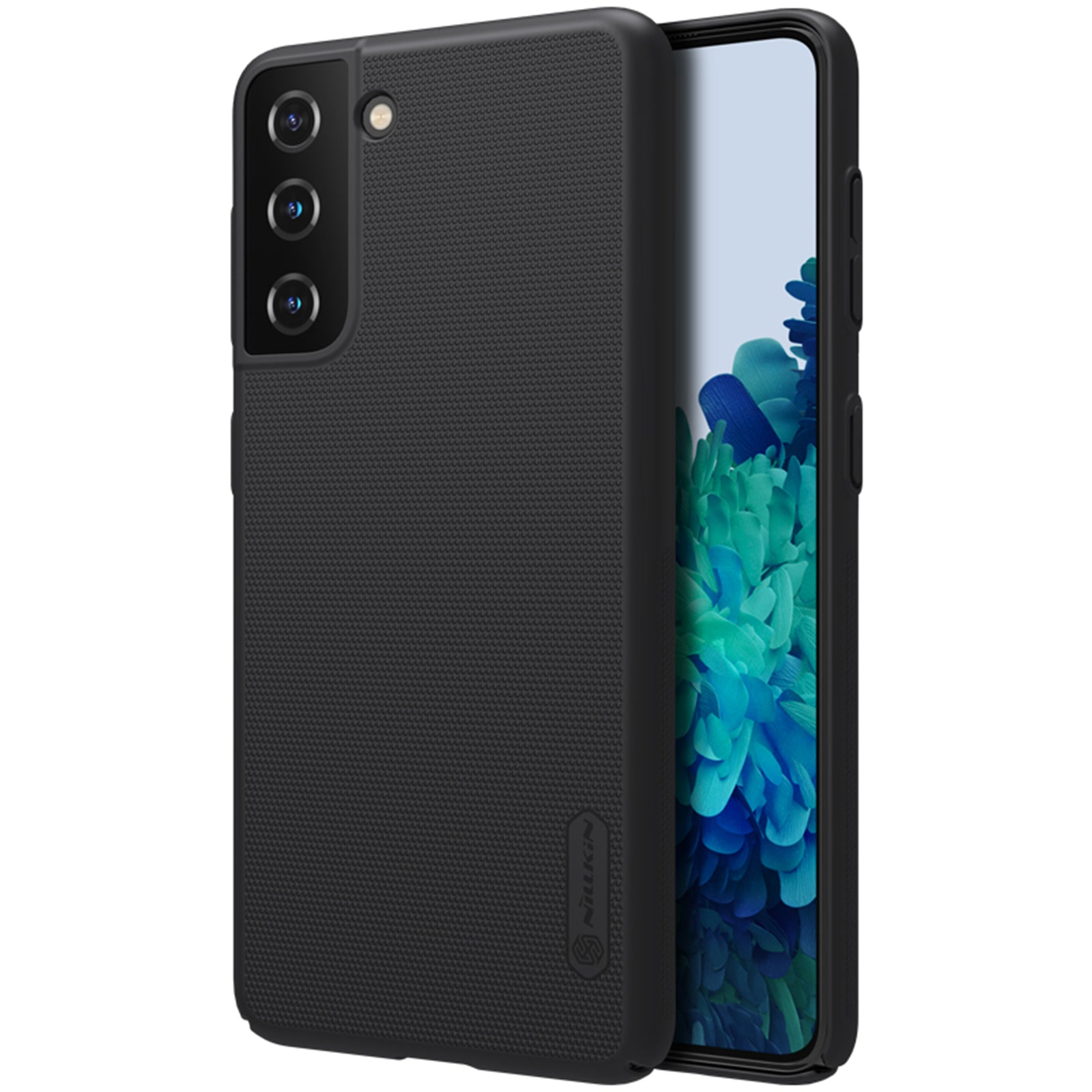 Nillkin Super Frosted Shield Hard Black Case - For Samsung Galaxy S21 - mosaccessories