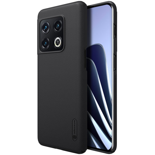 Nillkin Super Frosted Shield Black Case - For OnePlus 10 Pro - mosaccessories