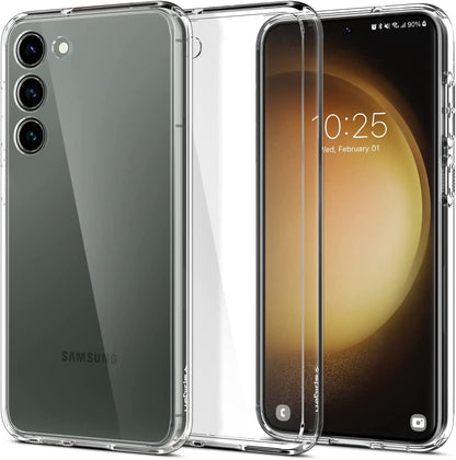 Spigen Ultra Hybrid Case Crystal Clear - For Samsung Galaxy S23