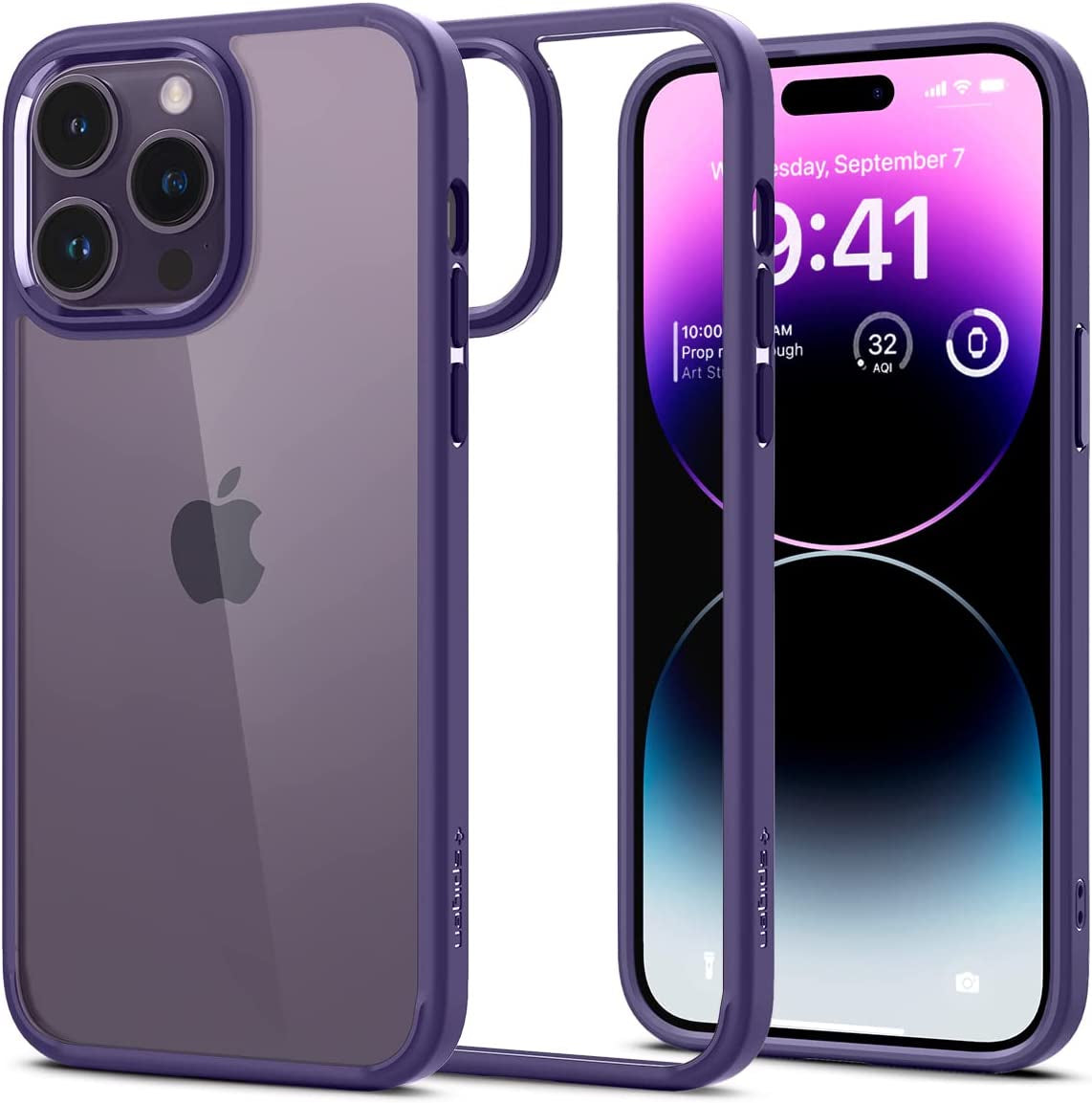Spigen Ultra Hybrid Shockproof Case - For iPhone 14 Pro - mosaccessories