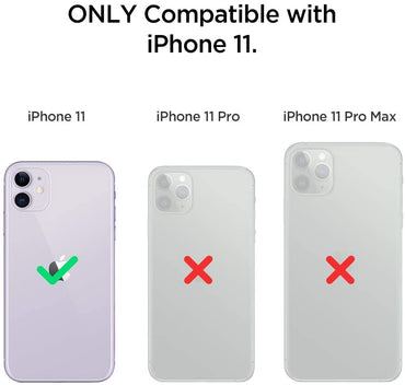 Spigen Rugged Armor Matte Black Case - For iPhone 11 - mosaccessories