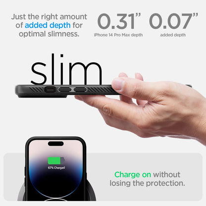 Spigen Liquid Air Case - For iPhone 14 Pro Max - mosaccessories