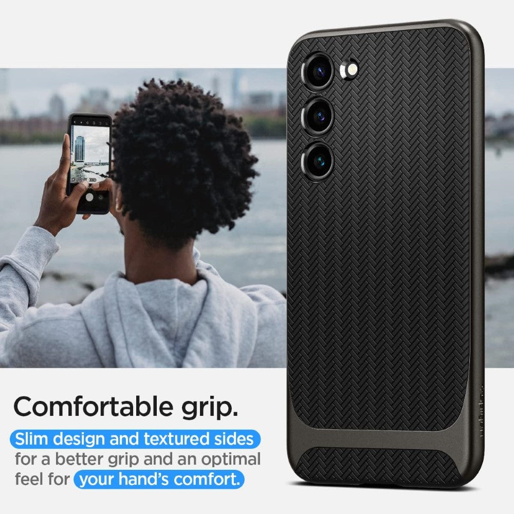 Spigen Neo Hybrid Gunmetal Case - For Samsung Galaxy S23