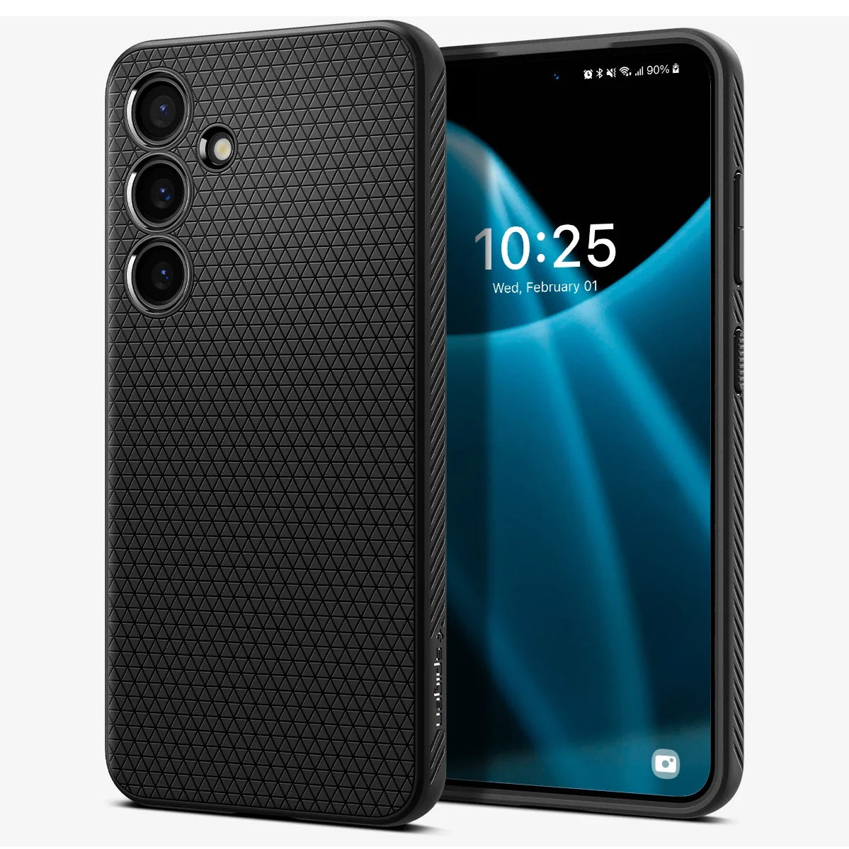 Spigen Liquid Air Matte Black Case - For Samsung Galaxy S24