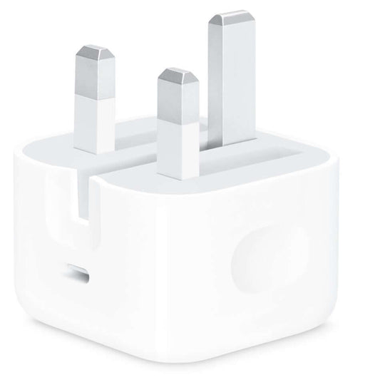 Apple 20W USB-C Power Adapter - White - mosaccessories