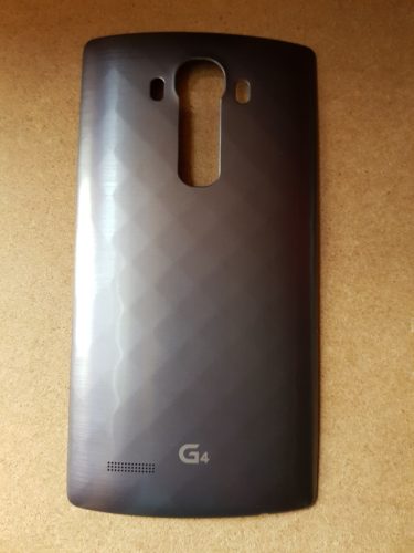 LG Metallic Grey Back Battery Cover with NFC - For LG G4 - mosaccessories