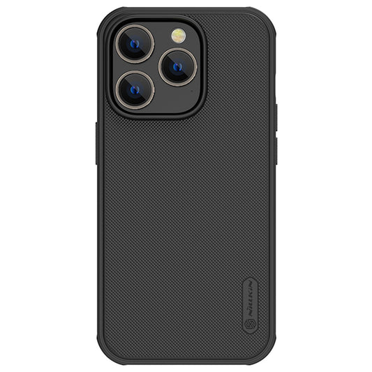 Nillkin Super Frosted Shield Pro Black Case - For iPhone 14 Pro - mosaccessories