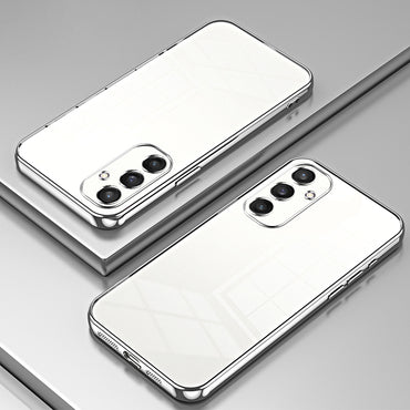 Electroplating Case Anti-Fall TPU Silver Phone Cover - For Samsung Galaxy S24
