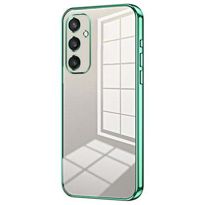 Electroplating Case Anti-Fall TPU Green Phone Cover - For Samsung Galaxy S24