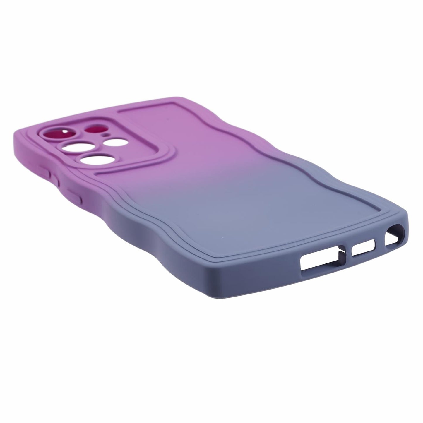 JTW Series Purple/Lavender Grey Phone Case Gradient Dual Colour TPU Cover - For Samsung Galaxy S24 Ultra