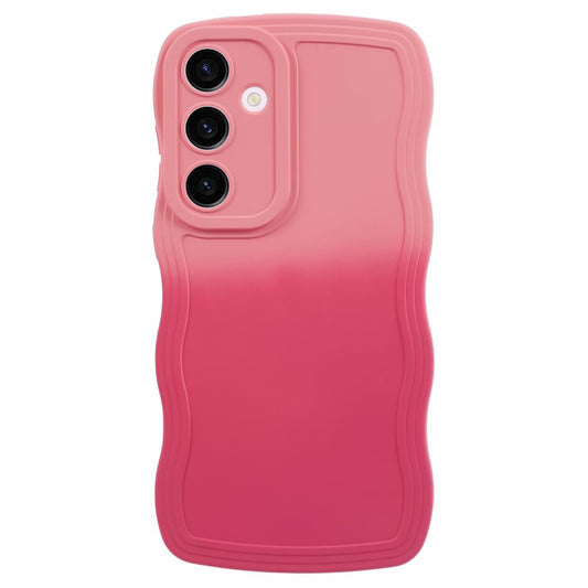 JTW Series Pink/Rose Phone Case Gradient Dual Colour TPU Cover - For Samsung Galaxy S24