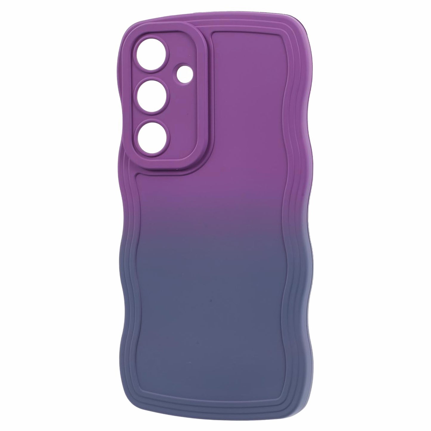 JTW Series Purple/Lavender Grey Phone Case Gradient Dual Colour TPU Cover - For Samsung Galaxy S24