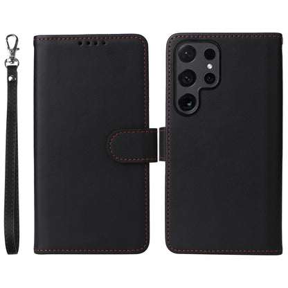 BETOPNICE Leather Case Magnetic Detachable Black Phone Cover - For Samsung Galaxy S24 Ultra