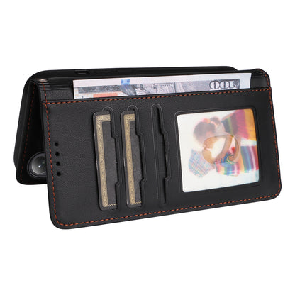 BETOPNICE Leather Case Wallet Detachable 2-in-1 Black Phone Cover - For Samsung Galaxy S24+