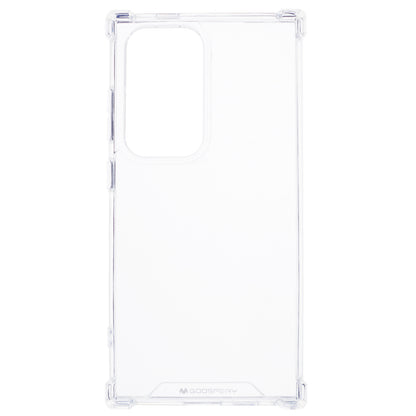 MERCURY GOOSPERY Clear TPU + Acrylic Case Anti-drop Corner Phone Cover - For Samsung Galaxy S24 Ultra