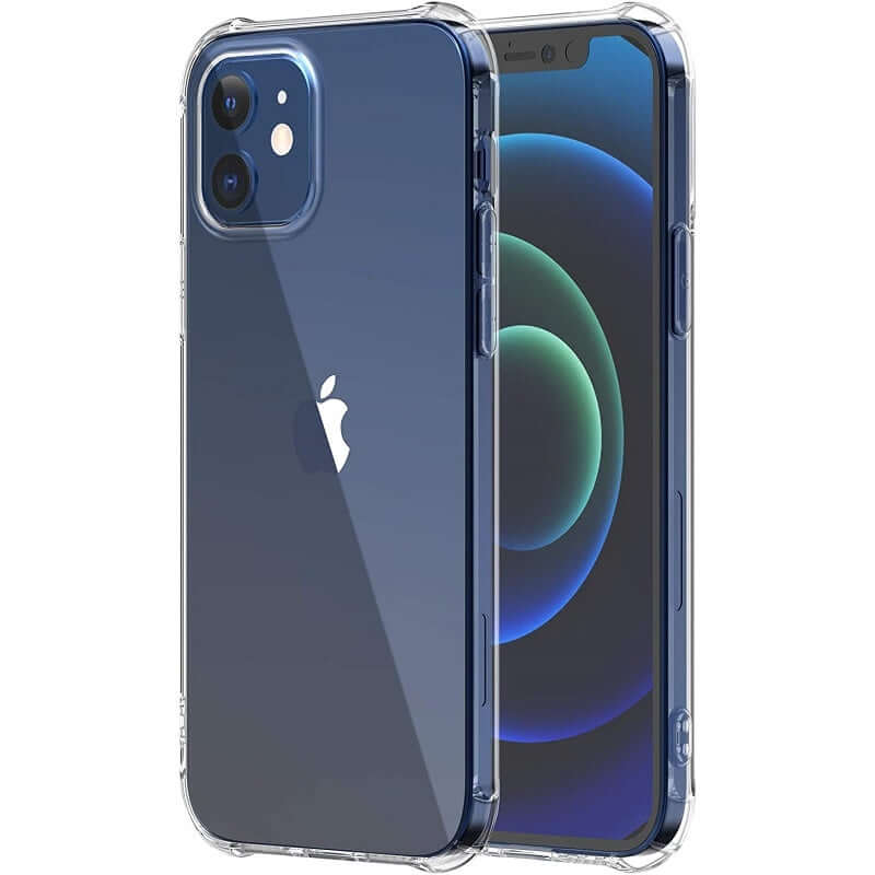 TPU Gel Clear Case - For iPhone 12 Mini - mosaccessories