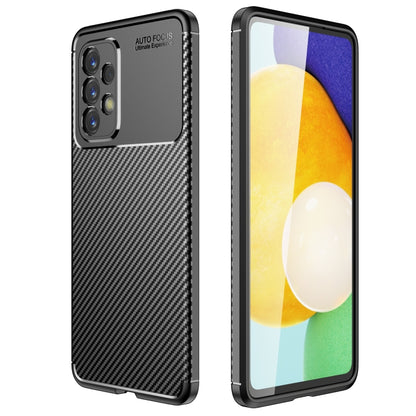 Carbon Fiber Texture Shockproof TPU Phone Case - For Samsung Galaxy A53 - mosaccessories