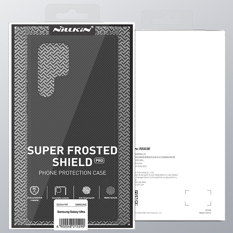 Nillkin Super Frosted Shield Pro Case - For Samsung Galaxy S22 Ultra - mosaccessories