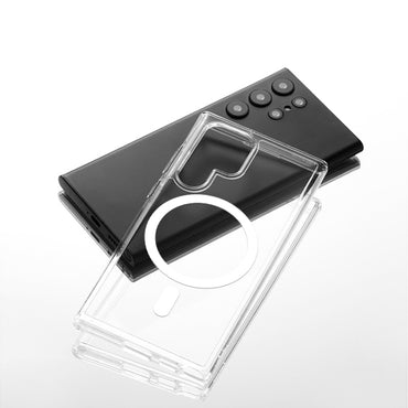 TPU MagSafe Clear Case - For Samsung Galaxy S22 Ultra - mosaccessories