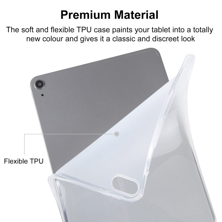 TPU Frosted Clear Tablet Case - For Samsung Galaxy Tab S8 Ultra - mosaccessories