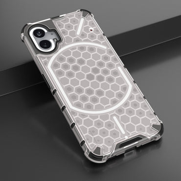 Shockproof Honeycomb Armour Phone Case with Lanyard - For Nothing Phone (1) - mosaccessories