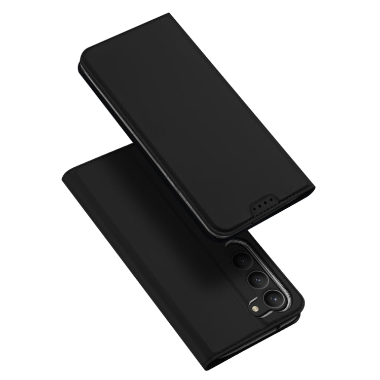 Dux Ducis Skin Pro Flip Black Case - For Samsung Galaxy S23+ (Plus) - mosaccessories