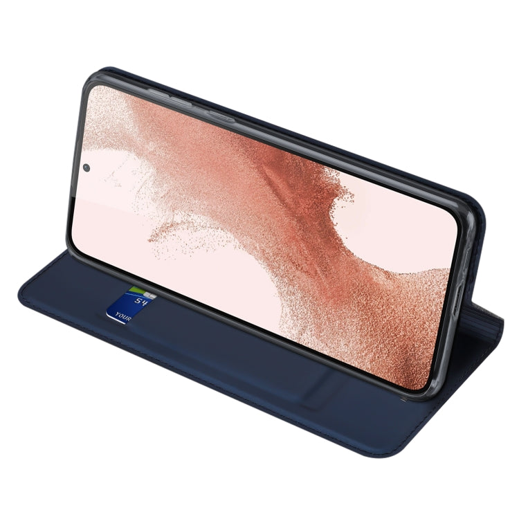 Dux Ducis Skin Pro Flip Blue Case - For Samsung Galaxy S23+ (Plus) - mosaccessories