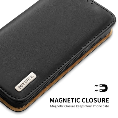 Dux Ducis Hivo Series Cowhide Texture Leather Phone Case - For Samsung Galaxy S23 - MosAccessories.co.uk