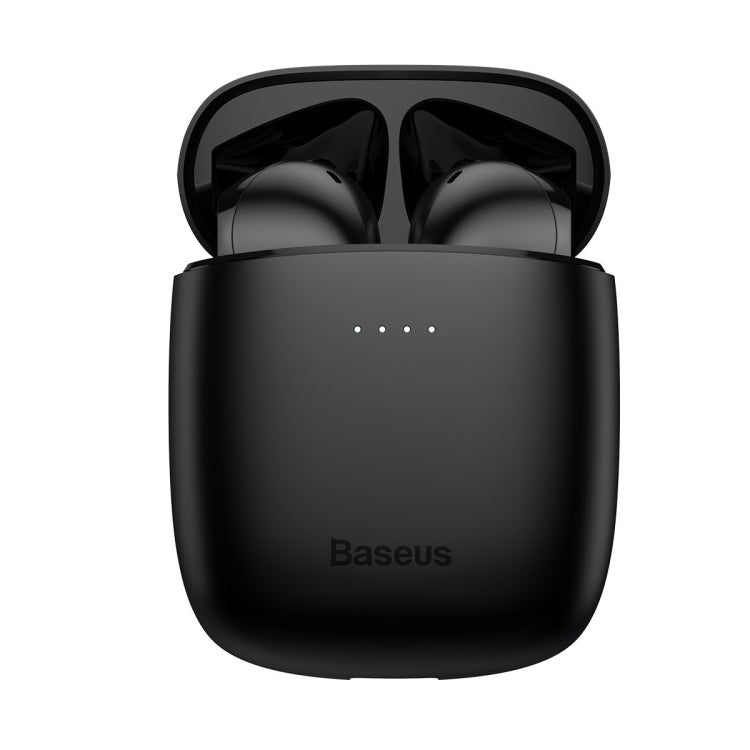 Baseus Encok Series W04 TWS True Wireless Bluetooth Black Earphone - mosaccessories