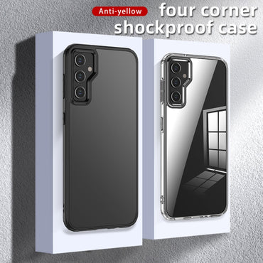 Armor Clear TPU Hard PC Phone Case - For Samsung Galaxy A54 - mosaccessories