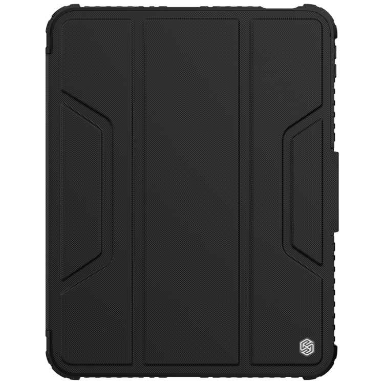 Nillkin Bumper Pro Black PU Leather Tablet Case - For iPad 10.9" (2022) - MosAccessories.co.uk