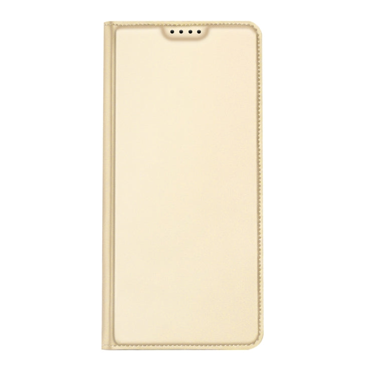 Dux Ducis Skin Pro Flip Gold Case - For Samsung Galaxy A54 - mosaccessories