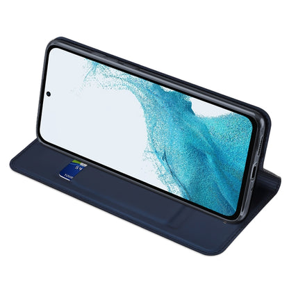 Dux Ducis Skin Pro Flip Blue Case - For Samsung Galaxy A54 - mosaccessories