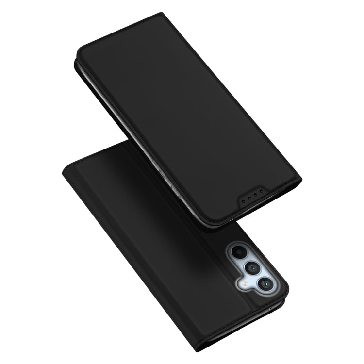 Dux Ducis Skin Pro Flip Black Case - For Samsung Galaxy A54 - mosaccessories