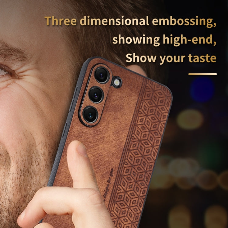 AZNS 3D Embossed Skin Feel Phone Case - For Samsung Galaxy S23 - mosaccessories